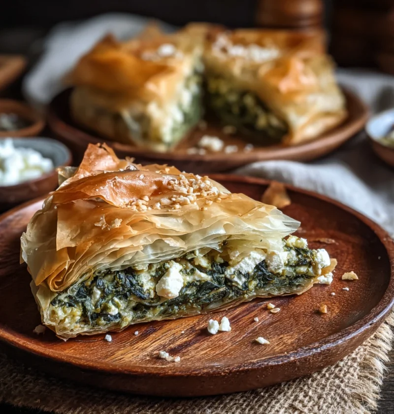 Authentic Greek Spanakopita Recipe Spinach Feta