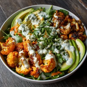 Buffalo Cauliflower Power Bowl