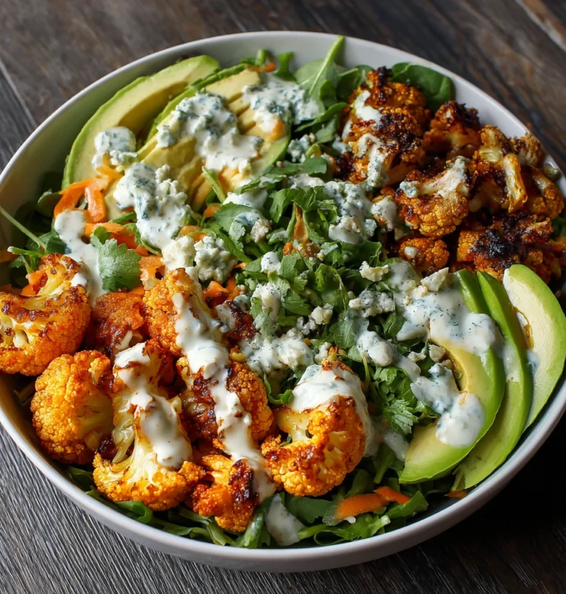 Buffalo Cauliflower Power Bowl