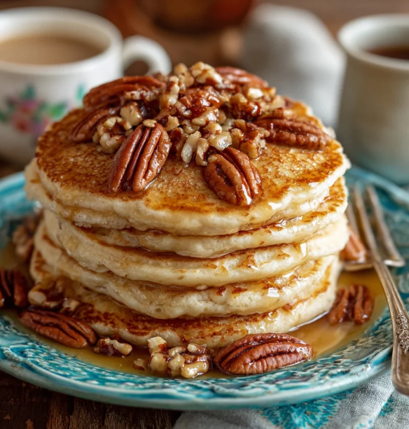 Butter Pecan Pancakes Perfect Breakfast