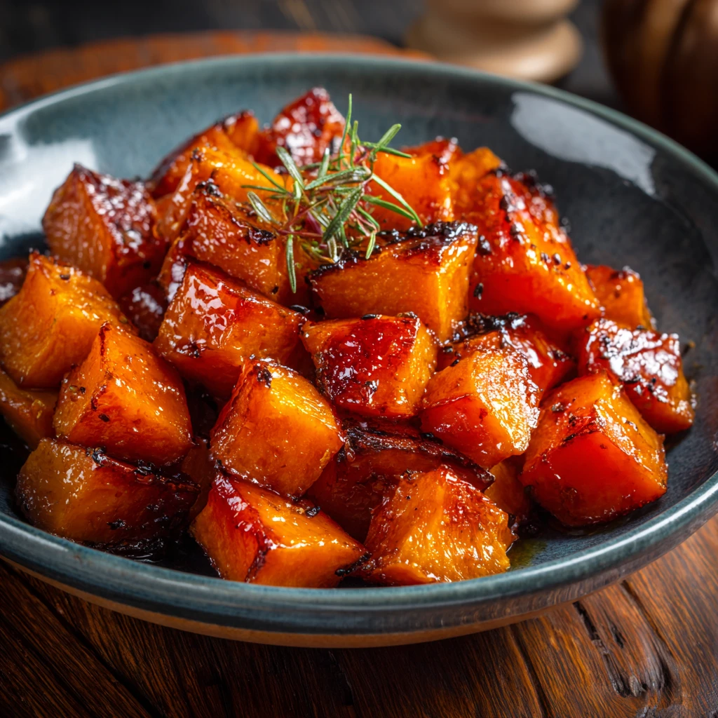 Caramelized Maple Pumpkin Recipe : Quick & Healthy Fall Side Dish Everyone Loves