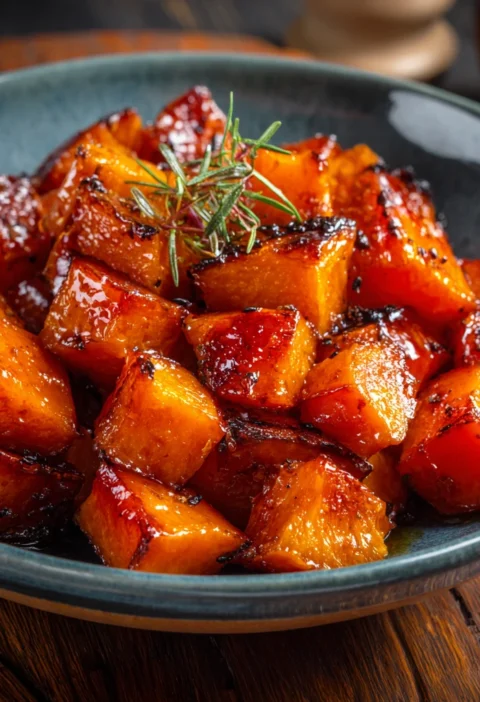 Caramelized Maple Pumpkin Recipe Healthy Fall Side Dish