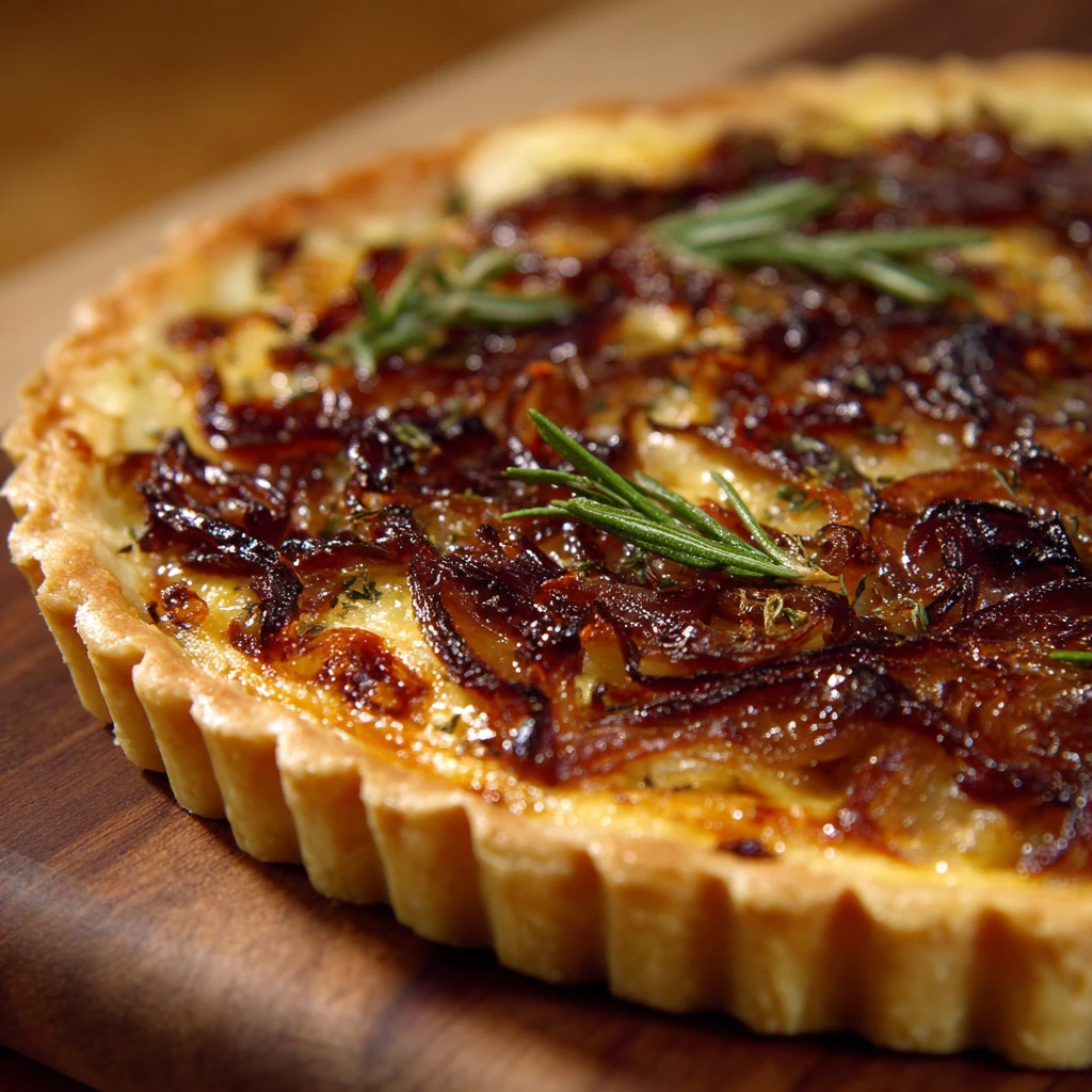 Caramelized Onion Tart : Christmas & Thanksgiving Recipe
