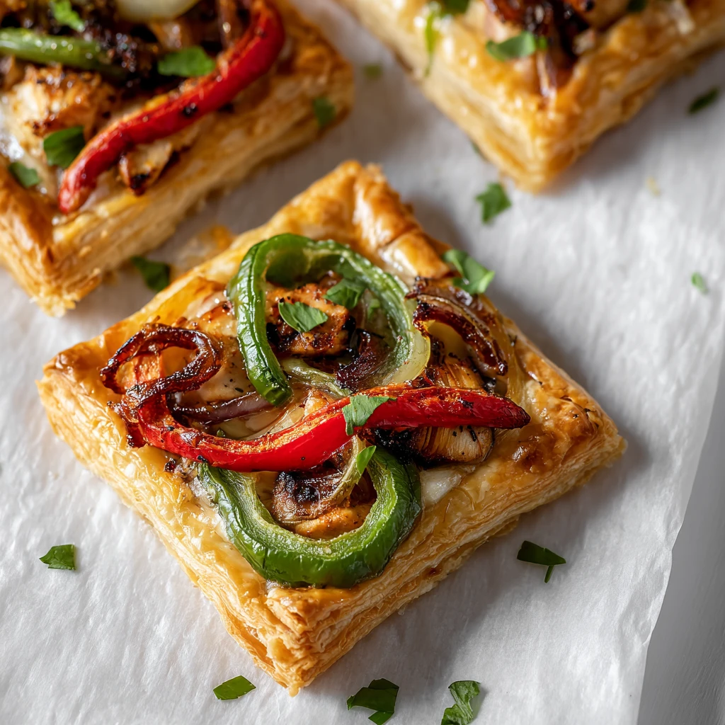 Chicken Fajita Puff Pastry