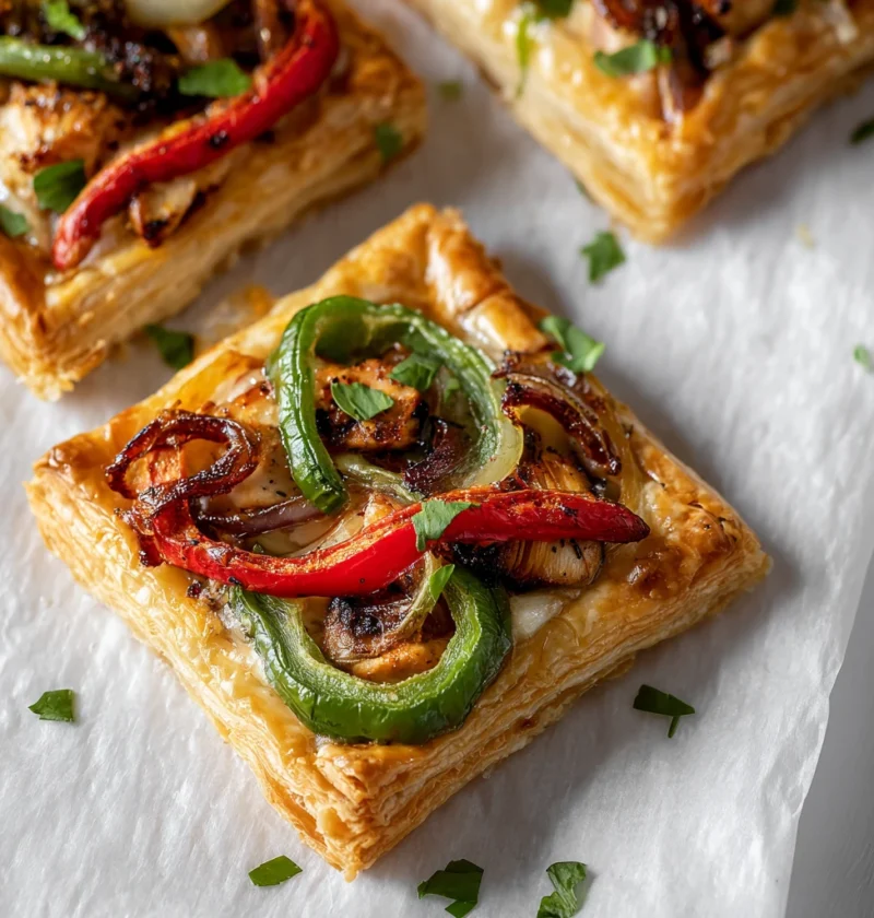 Chicken Fajita Puff Pastry
