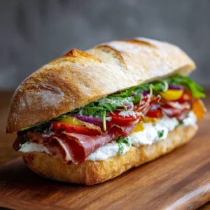 Classic Gourmet Ciabatta Sandwich