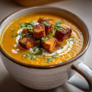 Cozy winter Sweet Potato Soup