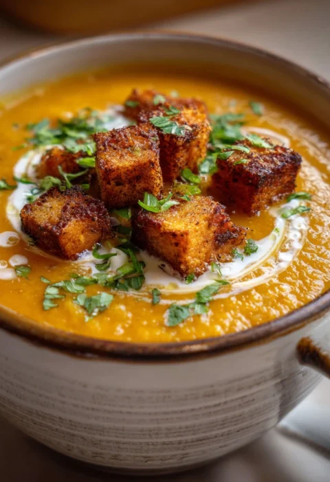 Cozy Winter Sweet Potato Soup