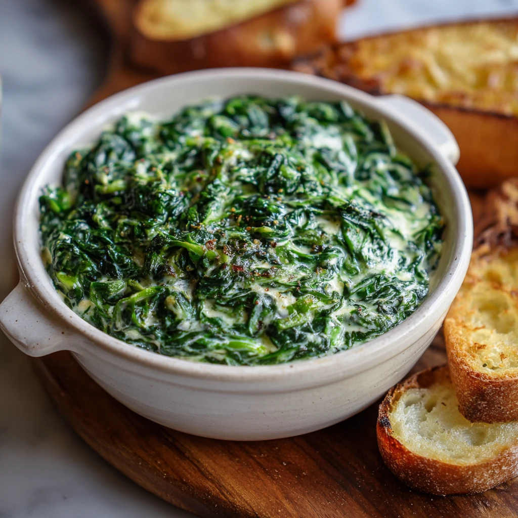 Creamed Spinach Recipe : Easy & Creamy Side Dish