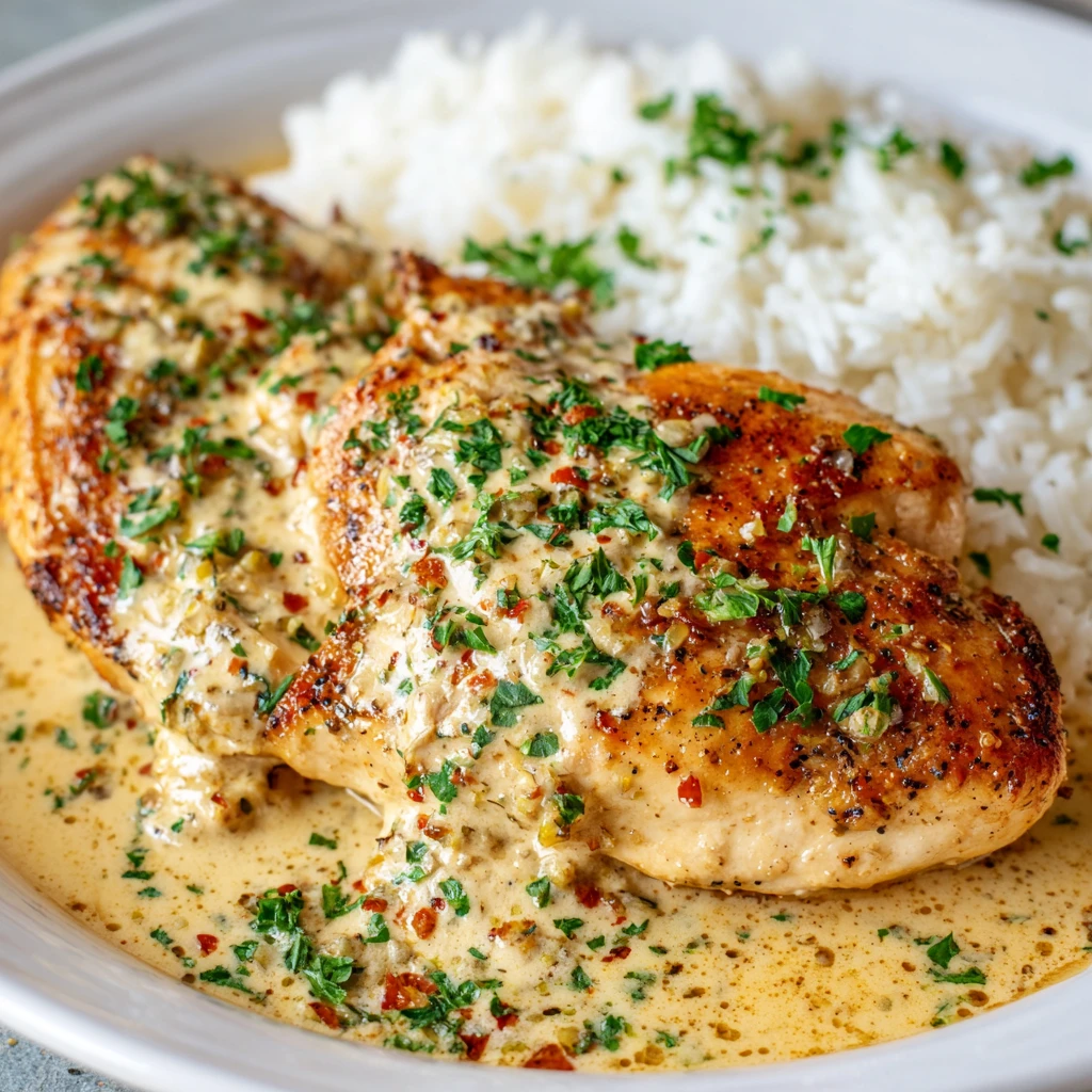 Creamy Garlic Chicken That Tastes Like a Restaurant