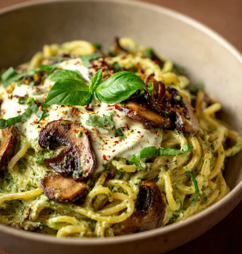 Creamy Pesto Pasta Sauce One