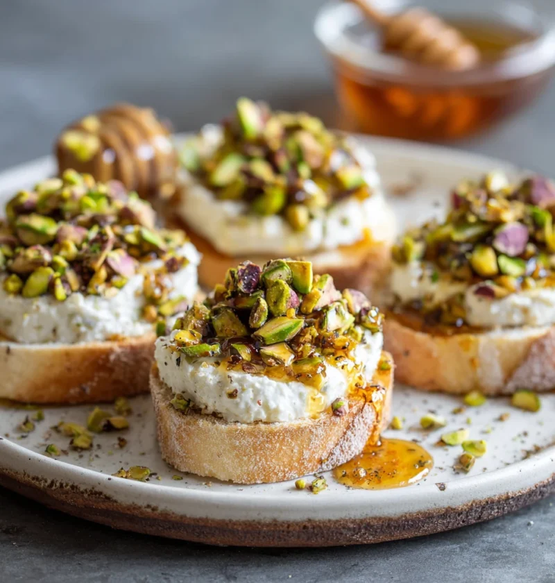 Boursin Appetizer Pistachios Hot Honey