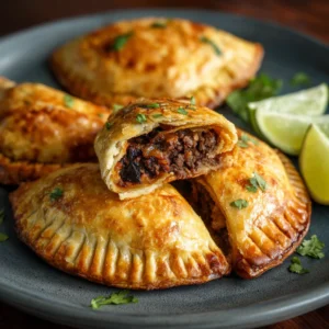 Easy Caribbean Beef Patties : A Flaky, Savory Delight