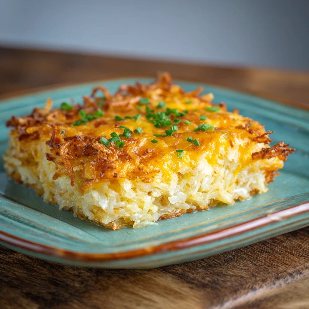 Easy Cheesy Grandma’s Hash Brown Casserole