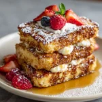 Creamy Ricotta-Stuffed Zucchini with Spinach and Mushrooms