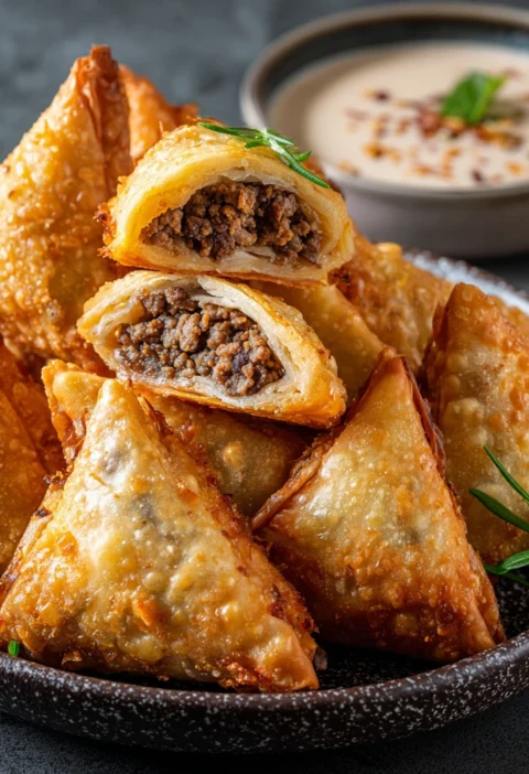 Fried Beef Sambusa Traditional Recipe Ramadan Special Occasions