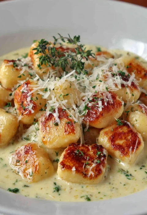 Gnocchi Lemon Parmesan Sauce Recipe Youll Make