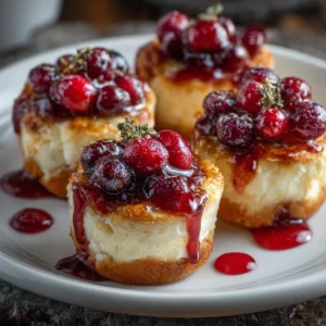 Irresistible Mini CranBerry Bries Bites