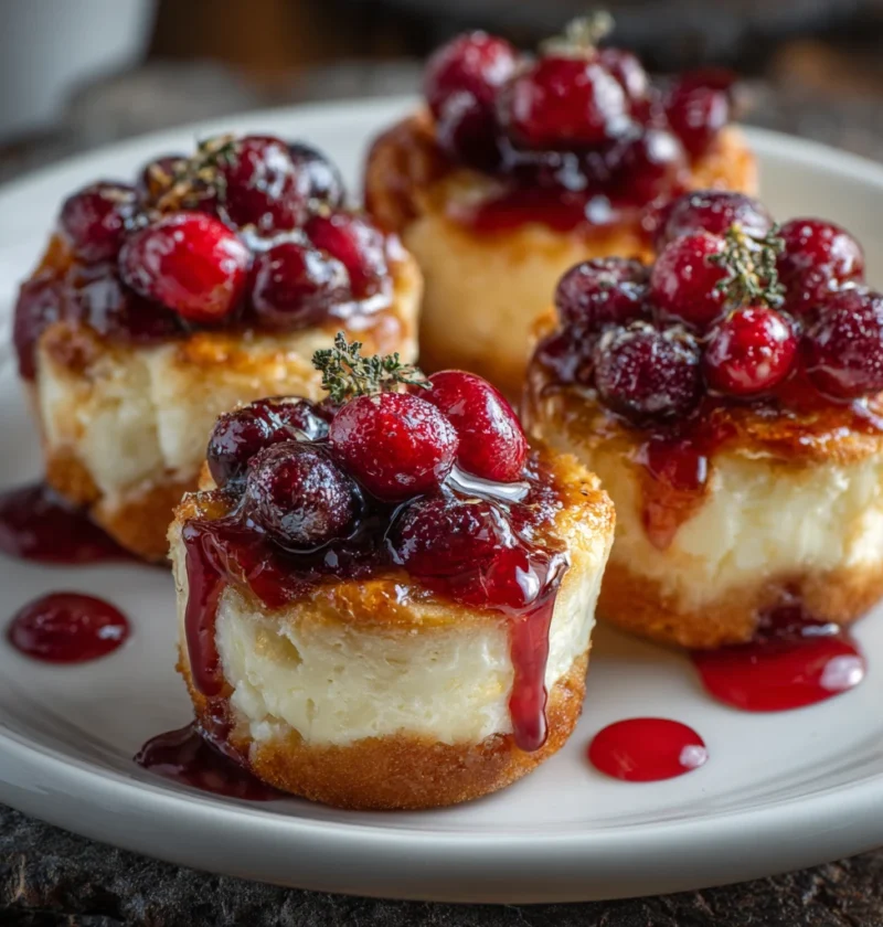 Irresistible Mini Cranberry Bries Bites