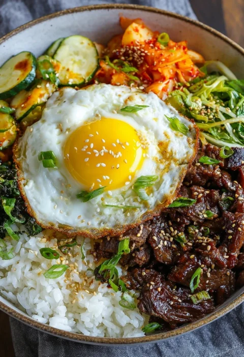 Korean Beef Bibimbap Bowl Will Change Your Dinner
