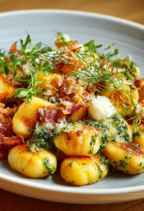 Luxury Gnocchi Dish Millionaire Recipe