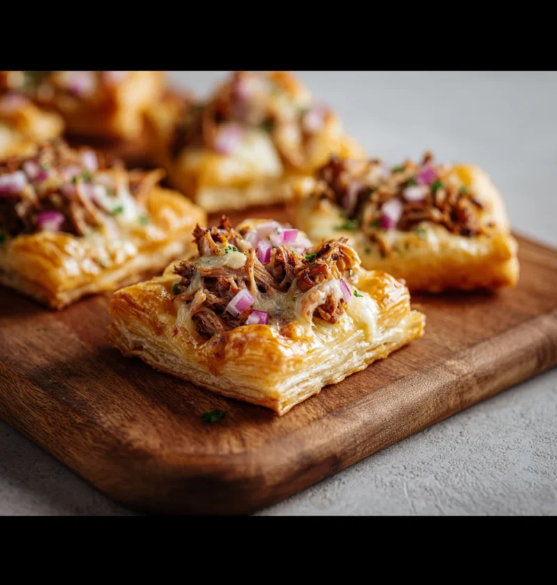 Pulled Pork Puff Pastry
