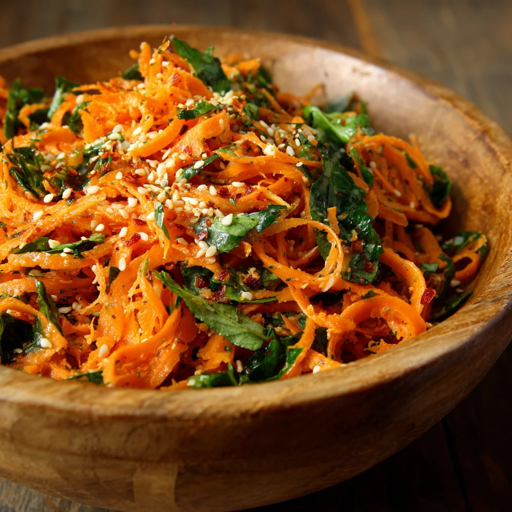 Raw Carrot Salad : Simple, Healthy & Perfect for Every Day