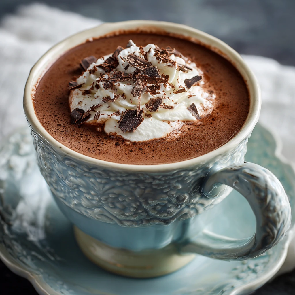 Rich French Hot Chocolate Recipe for Cozy Winter Nights