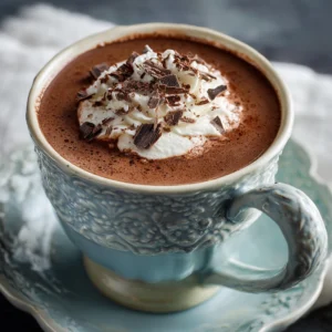 Rich French Hot Chocolate Recipe for Cozy Winter Nights