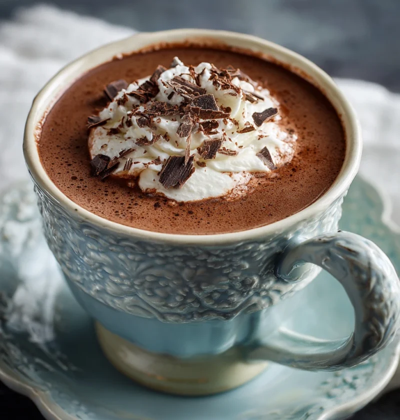 Rich French Hot Chocolate Recipe Cozy Winter Nights