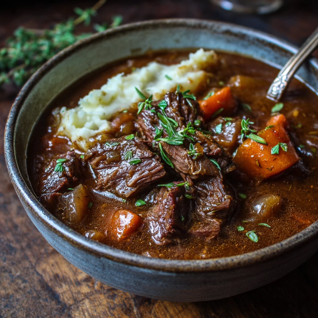 Slow Cooked Scottish Beef Stew : Cozy & hearty