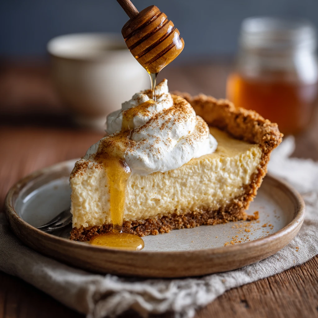 Soft & Delicious Salted Honey Pie