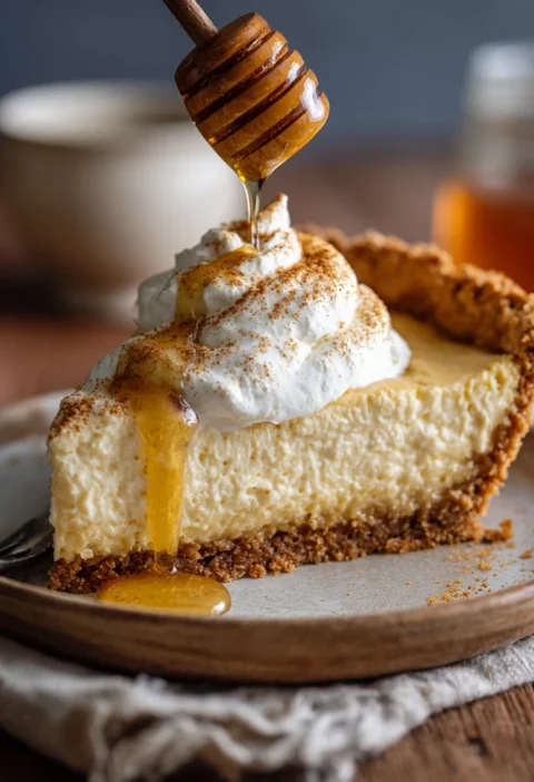 Soft Delicious Salted Honey Pie