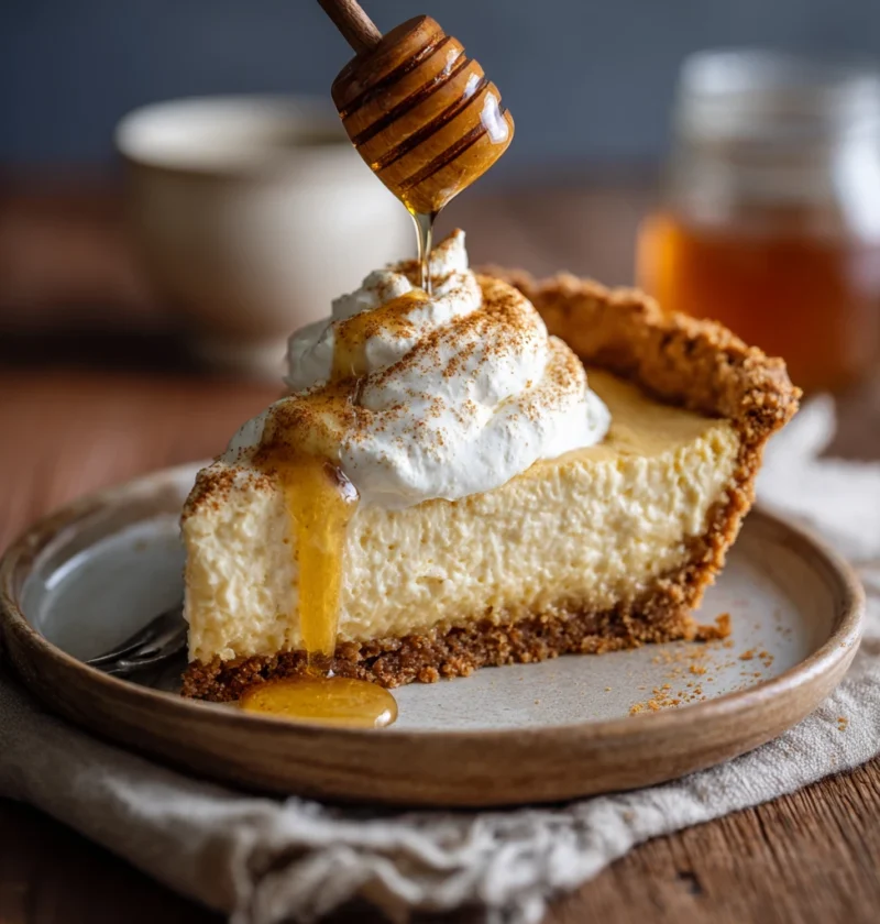 Soft Delicious Salted Honey Pie