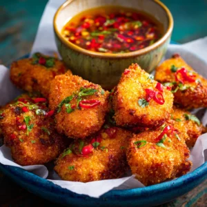 Spicy Crispy Peri Peri Fish Nuggets