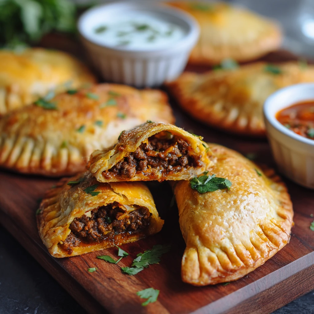 Spicy Curry Beef Empanadas