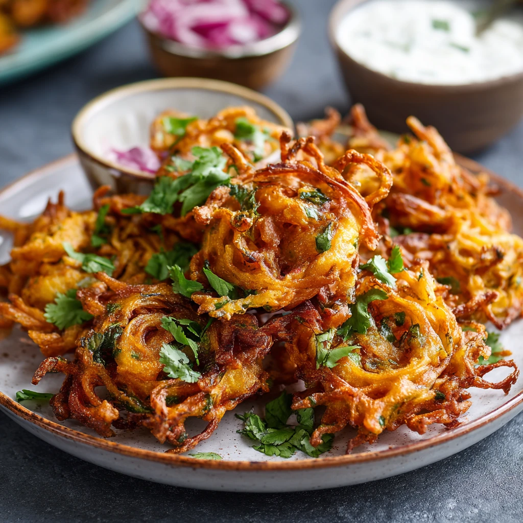 The Best Crispy Onion Bhajis Recipe Ready in 30 Minutes