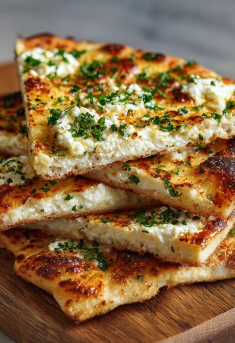 Cottage Cheese Flatbread Everyone Trying