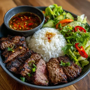 The Perfect Guide to Vietnamese Grilled Beef with Rice