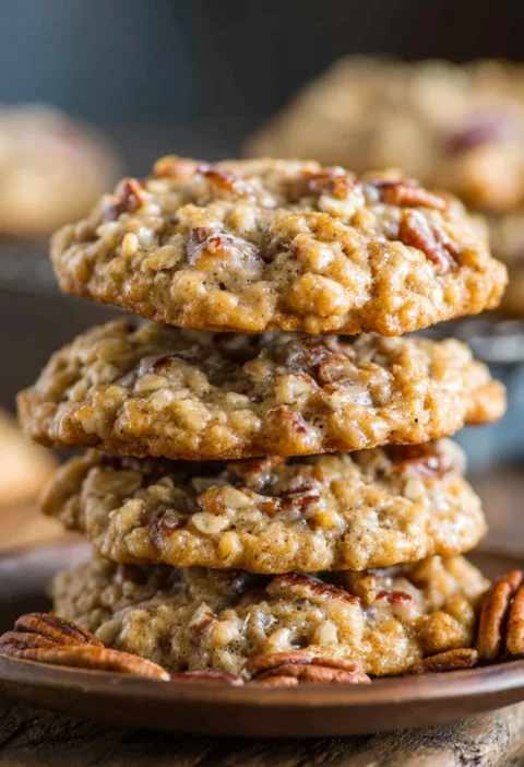 Bakerystyle Pecan Pie Oatmeal Cookies Perfect Any Occasion