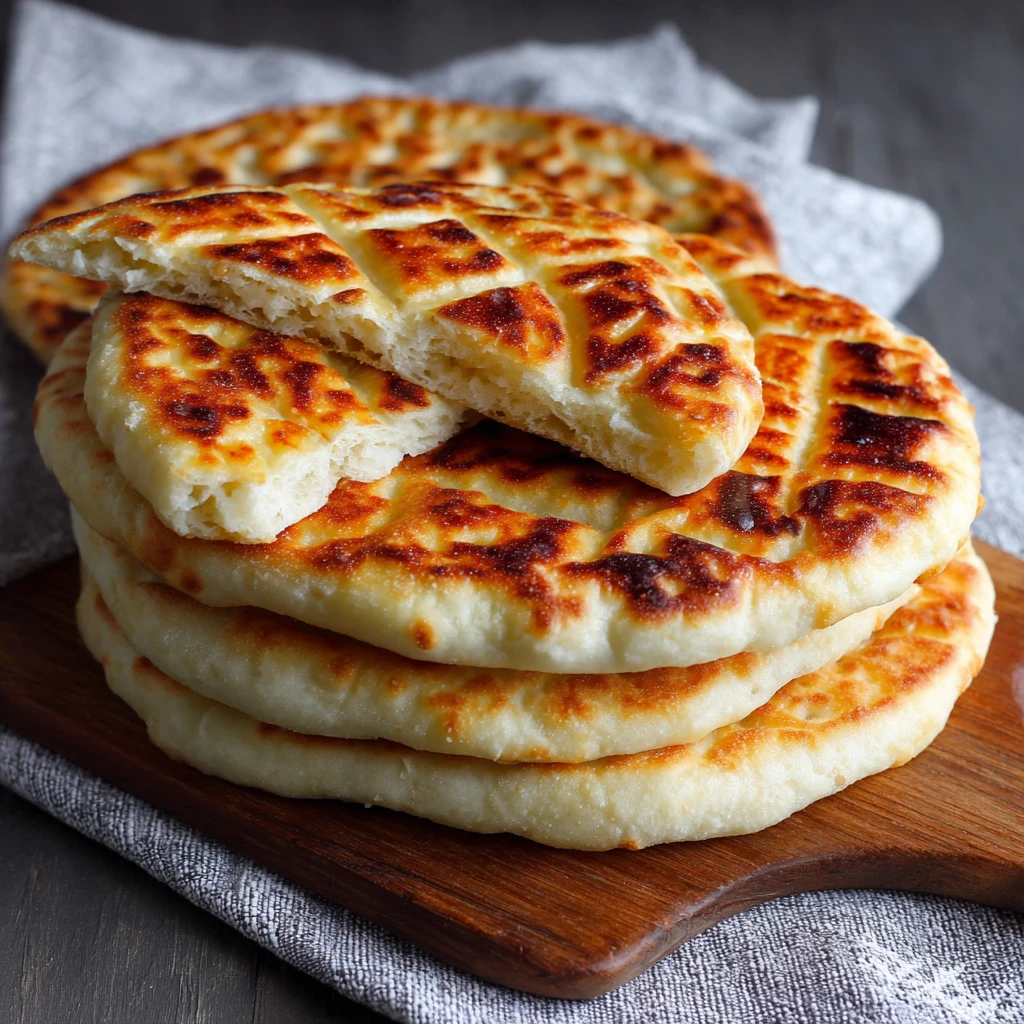 Bazlama Turkish Bread : Only 3 Ingredients