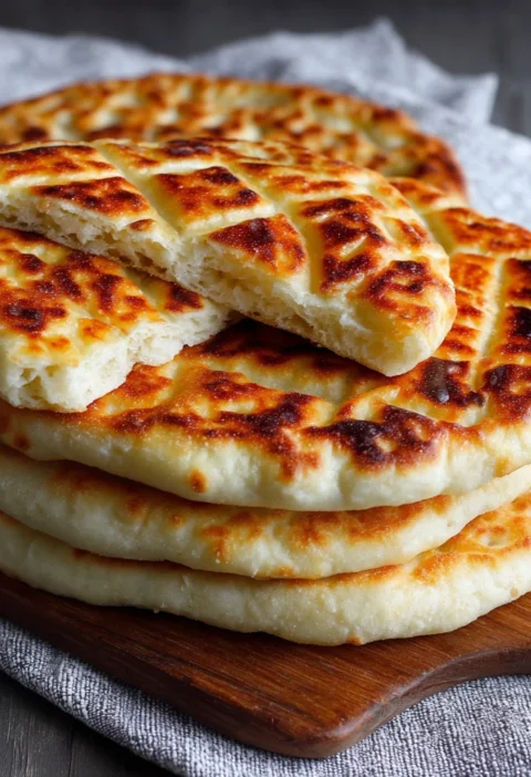 Bazlama Turkish Bread Only Ingredients