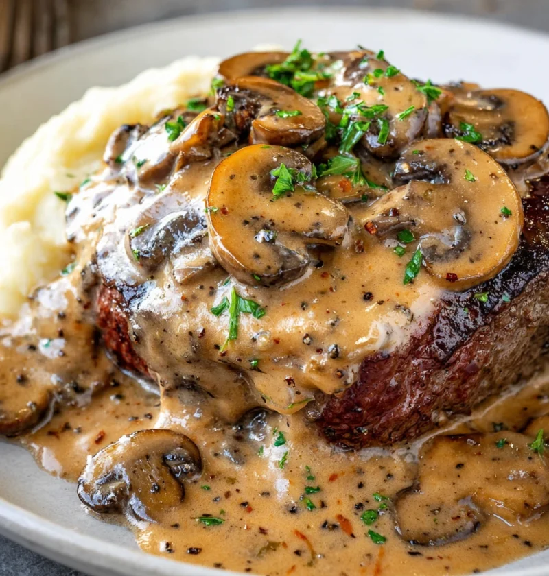 Beef Steak Diane Recipe