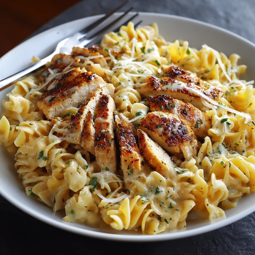 Creamy Cheddar Havarti Chicken Pasta : Easy For Weeknight Dinner