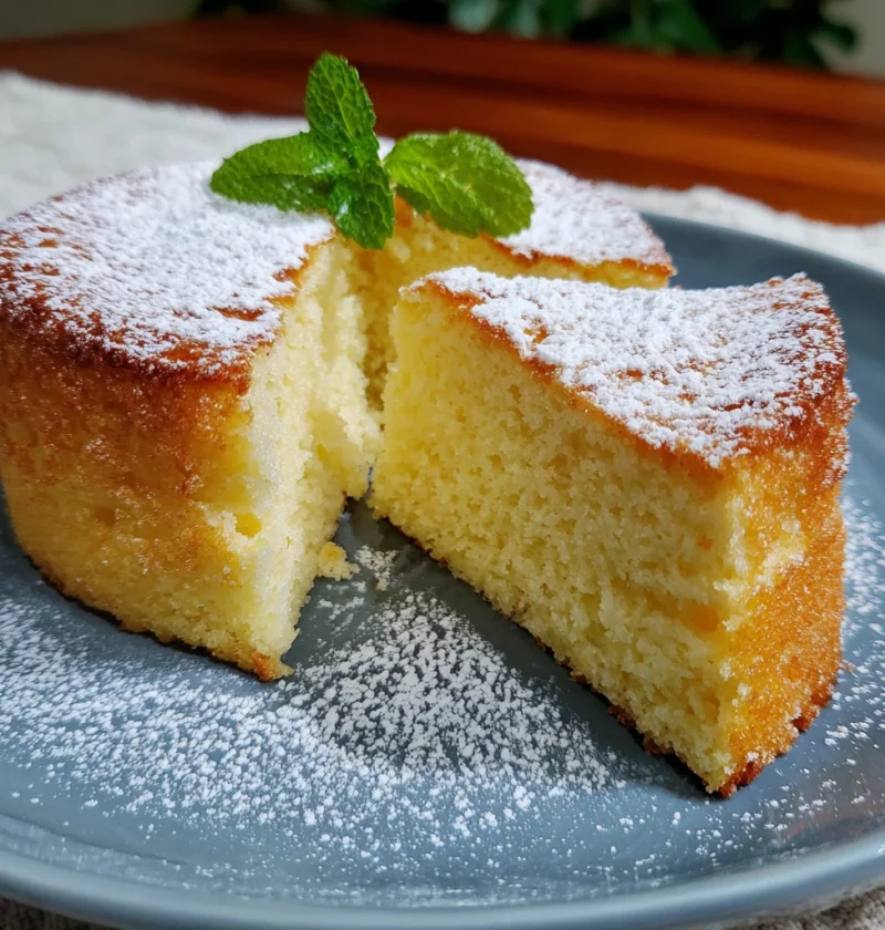 Creamy Yogurt Cake Soft Texture