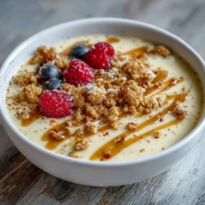 Custard Oatmeal : Delicious & Creamy Comfort