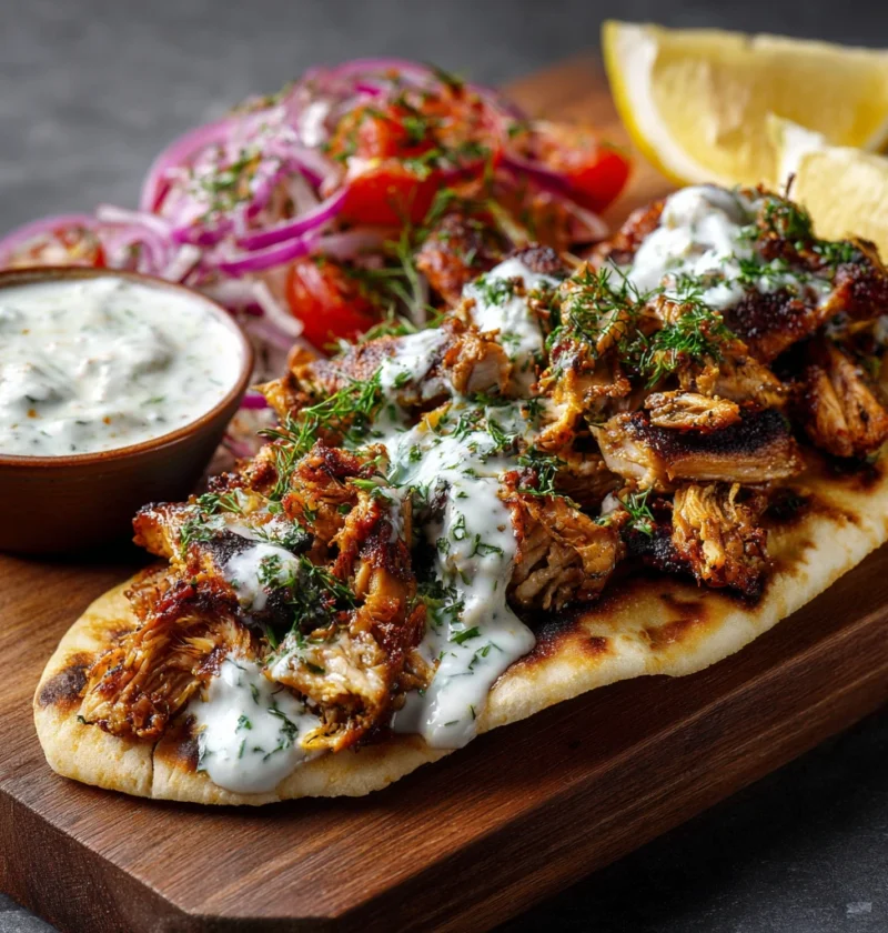 Chicken Shawarma Garlic Sauce