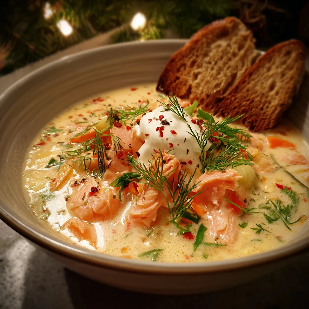 Finnish Salmon Soup : Perfect For a Cold Winter's Night