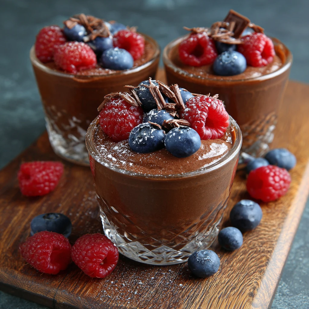 High Protein Dessert : Rich Chocolate Pudding