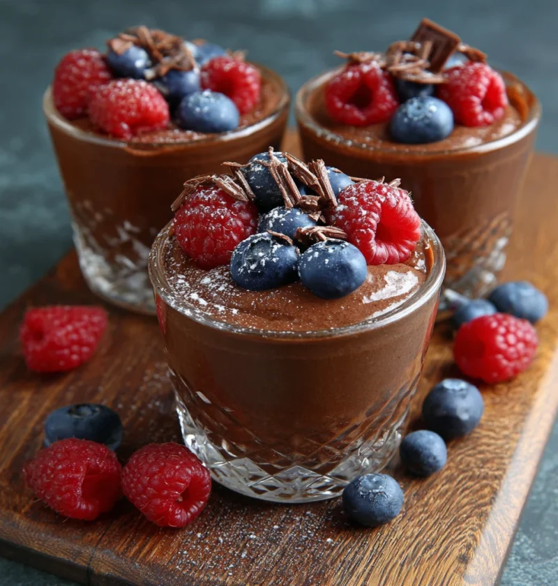 High Protein Dessert Rich Chocolate Pudding